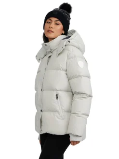 Cheap Adhara Manteau Matelasse Court Surdimensionne Femmes Matelassés