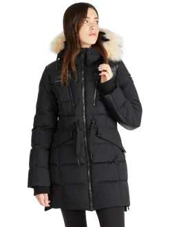Hot Alia Parka Avec Fausse Fourrure Pour Femmes Femmes Parkas