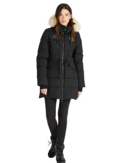 Hot Alia Parka Avec Fausse Fourrure Pour Femmes Femmes Parkas