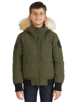 Fashion Anderson Bomber Pour Garcons Enfants Manteaux