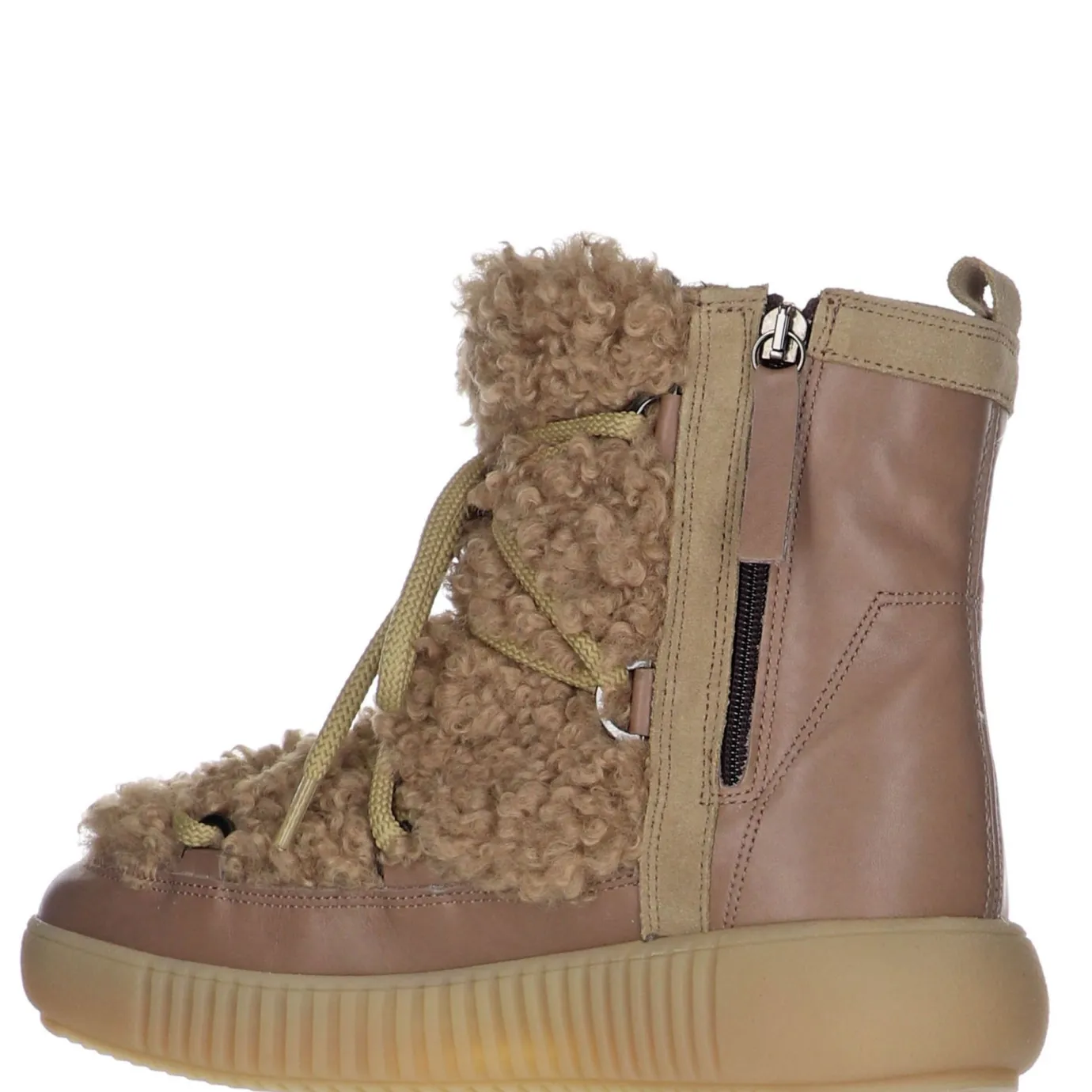 Discount Anet Short-Eco Botte En Suede Et Faux Fourrure Pour Femmes Femmes Bottes D'Hiver