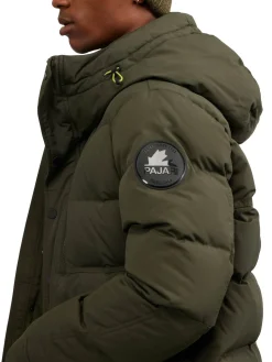 Cheap Antares Parka Mi-Longueur Surdimensionne Pour Hommes Hommes Parkas