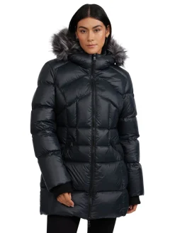 Best Sale Ares Matelasse Pour Femmes Avec Contour En Fausse Fourrure Femmes Matelassés