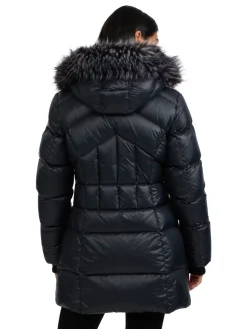 Best Sale Ares Matelasse Pour Femmes Avec Contour En Fausse Fourrure Femmes Matelassés