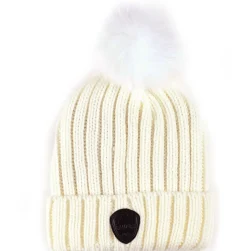 Fashion Becca Tuque Tricotee Avec Pompon Pour Femmes Femmes Chapeaux