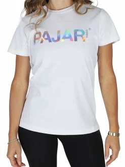 Outlet Bella Chemise A Manches Courtes Avec Logo Pour Femmes Femmes Hauts