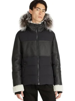 Store Bergen Matelasse De Luxe En Peau De Mouton Hommes Matelassés