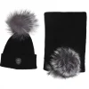 New Blaze Ensemble Tuque Et Foulard Femmes Écharpes