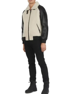 Fashion Campbell Veste Universitaire Pour Hommes Hommes Bombers