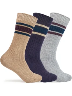 Cheap Chaussettes Mi-Hautes Poids Lourd Pour Hommes Paquet De 3 Hommes Chaussettes