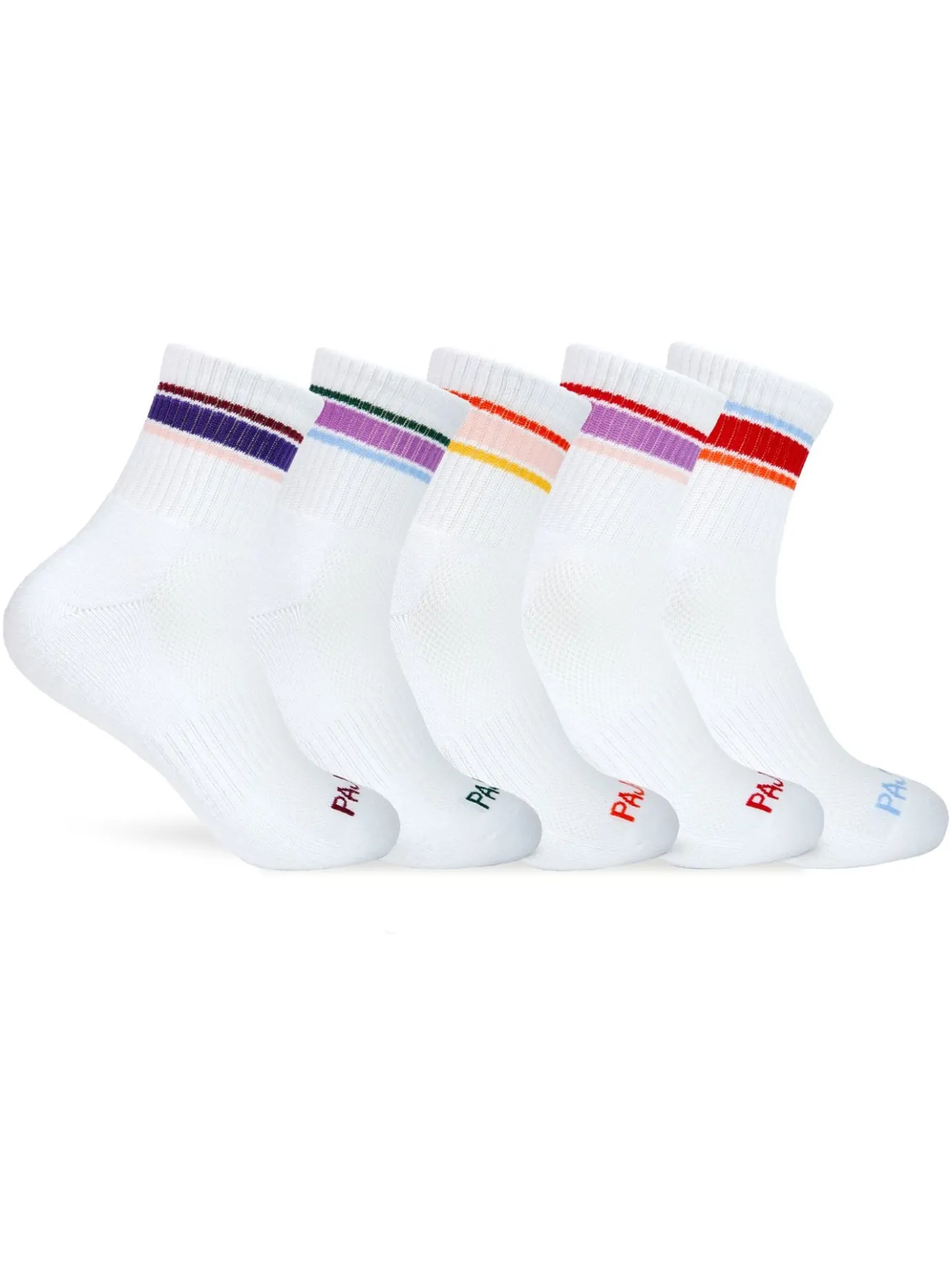 Sale Chaussettes Mi-Sport Performance Pour Femmes Paquet De 5 Femmes Chaussettes