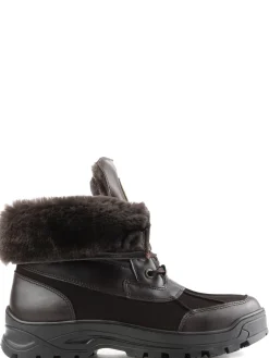 Cheap Clermont G Botte Heritage Pour Hommes Avec Crampons Amovibles Hommes Bottes D'Hiver