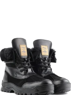 Cheap Clermont G Botte Heritage Pour Hommes Avec Crampons Amovibles Hommes Bottes D'Hiver