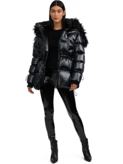Hot Electra Manteau Matelasse Surdimensionne Pour Femmes Femmes Matelassés
