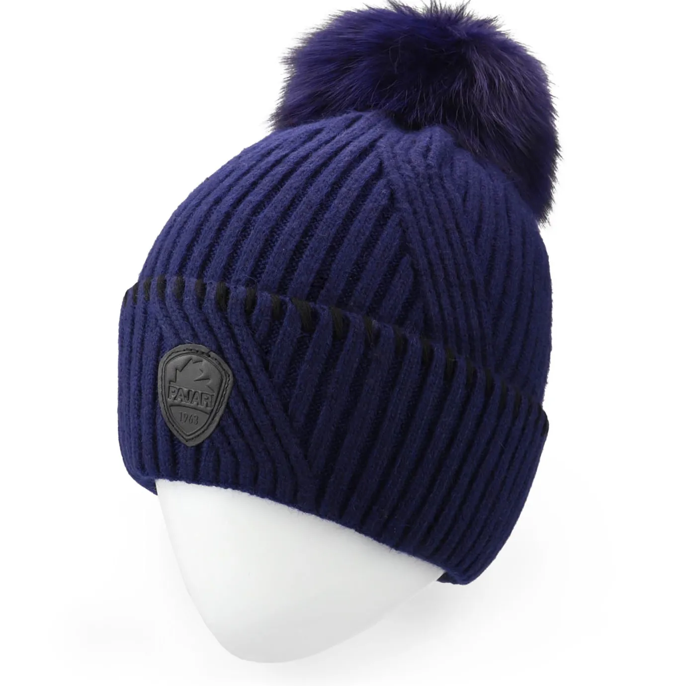 Outlet Emma Toque A Pompon Tricote Hommes Chapeaux