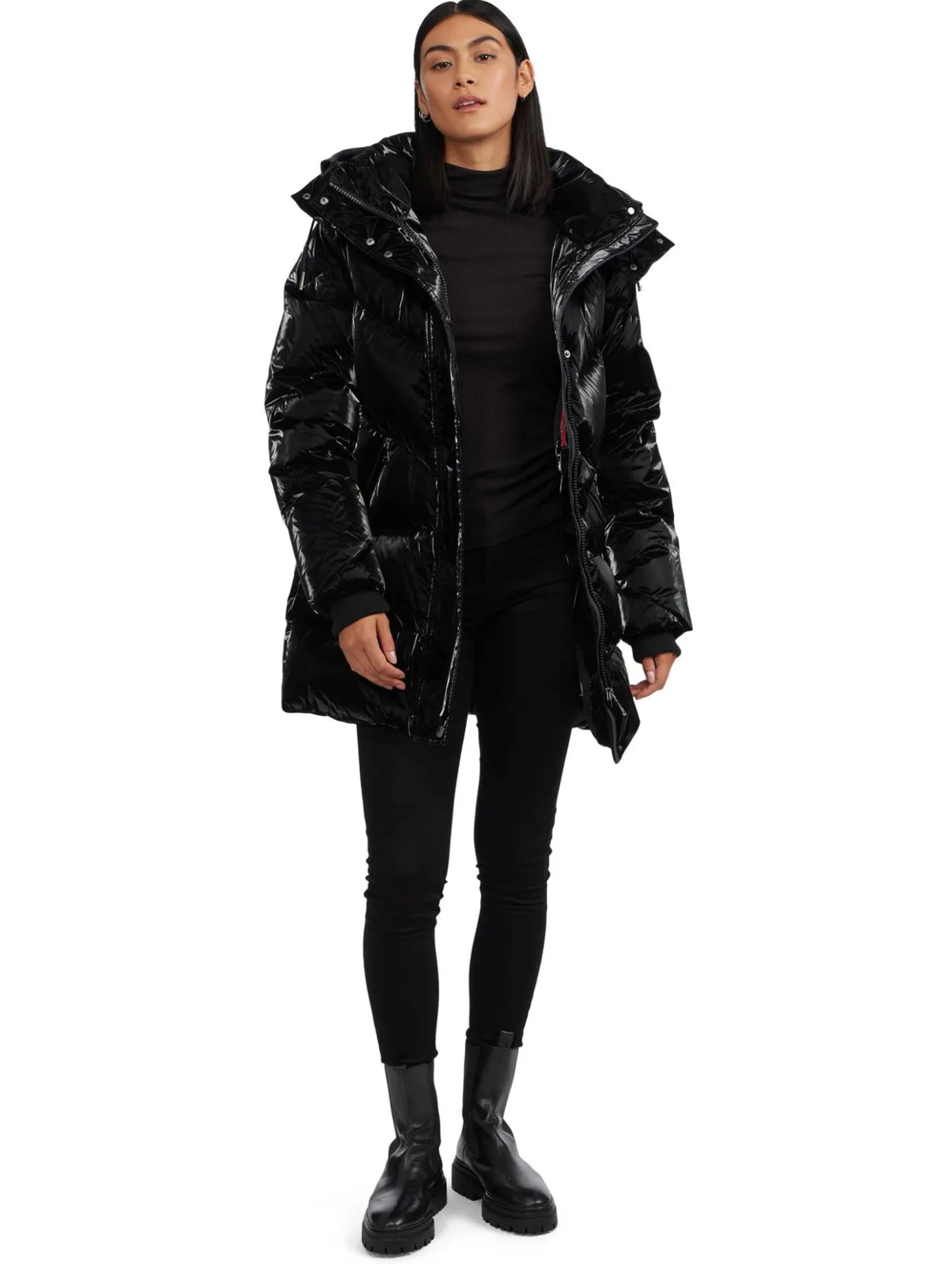 Sale Estelle Manteau Matelasse Mi-Long Pour Femmes Femmes Matelassés