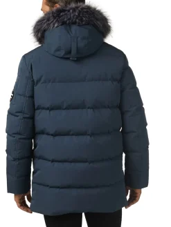 Store Hamilton Parka Matelasse Pour Hommes Avec Contour En Fausse Hommes Parkas