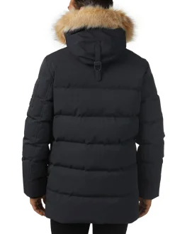 Clearance Hamilton Parka Matelasse Pour Hommes Avec Contour En Fausse Hommes Parkas