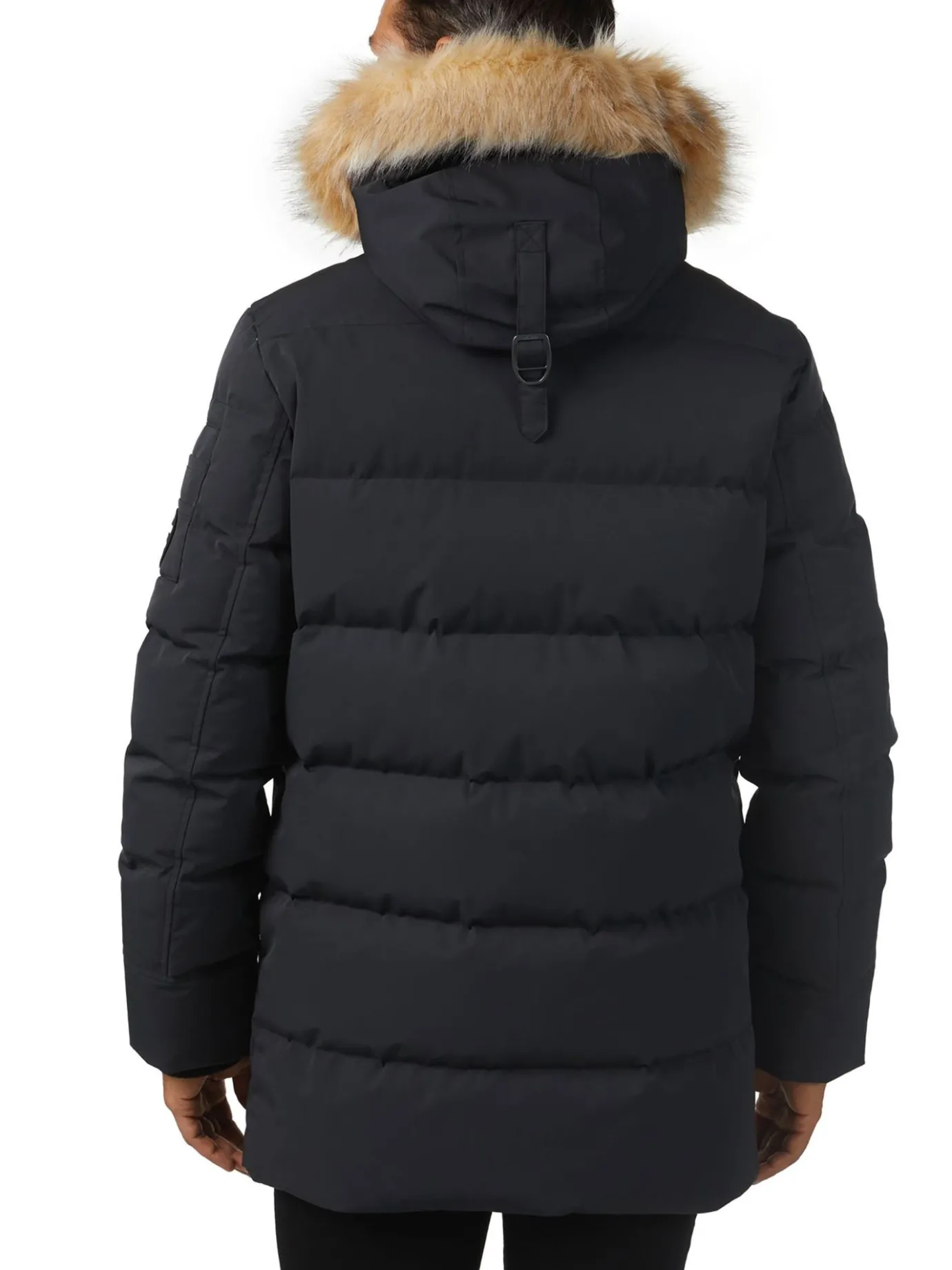 Clearance Hamilton Parka Matelasse Pour Hommes Avec Contour En Fausse Hommes Parkas