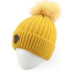 Cheap Heidi Toque A Pompon Tricote Hommes Chapeaux
