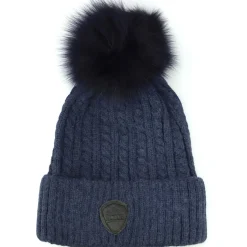 New Heidi Toque A Pompon Tricote Hommes Chapeaux