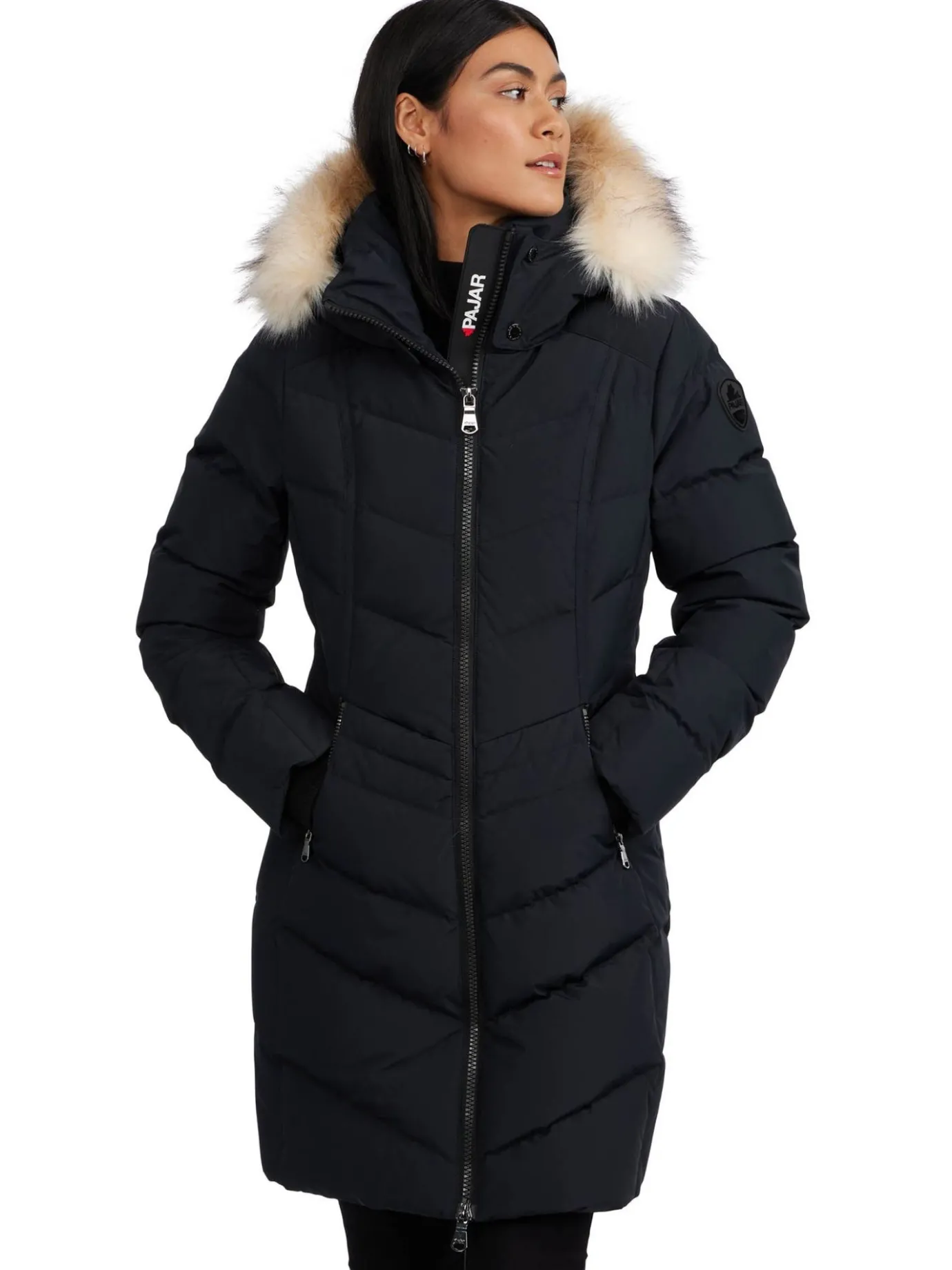 Shop January Manteau Matelasse Pour Femmes Avec Fausse Fourrure Femmes Matelassés