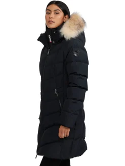 Shop January Manteau Matelasse Pour Femmes Avec Fausse Fourrure Femmes Matelassés