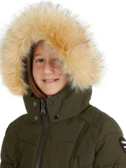Cheap January Manteau Matelassee Pour Filles Enfants Manteaux