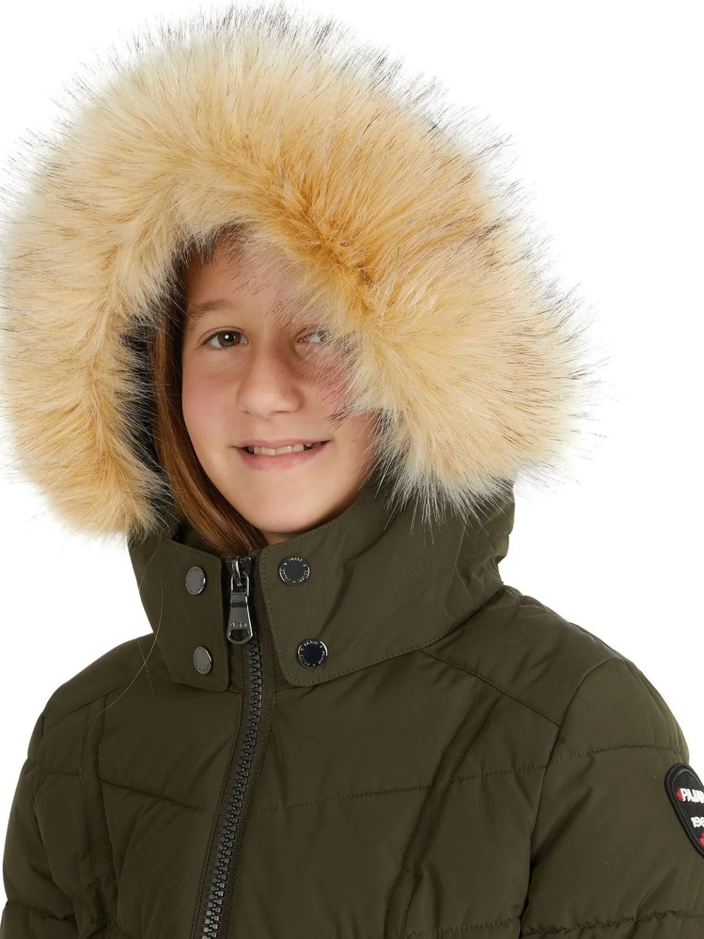 Cheap January Manteau Matelassee Pour Filles Enfants Manteaux