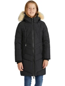 Cheap January Manteau Matelassee Pour Filles Enfants Manteaux