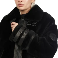 Shop Jenny Veste Zippee En Peau De Mouton Pour Femmes Femmes Bombers