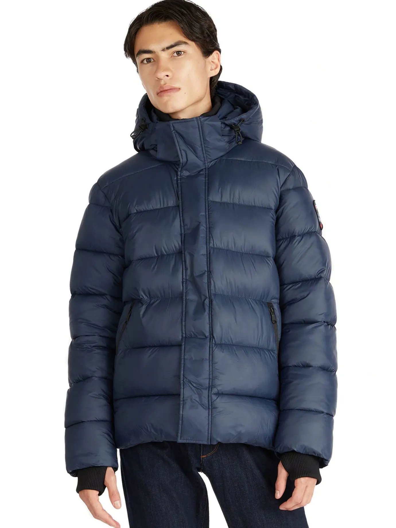 Store Jeremiah Manteau Matelasse Pour Hommes Hommes Matelassés
