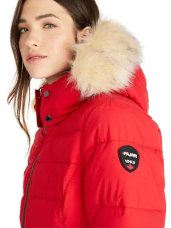 Shop Jupiter Matelasse Pour Femmes Avec Fausse Fourrure Femmes Parkas