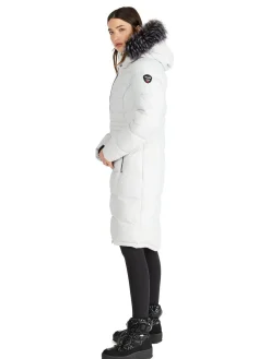 Discount Jupiter Matelasse Pour Femmes Avec Fausse Fourrure Femmes Parkas