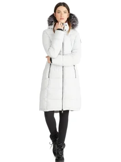 Discount Jupiter Matelasse Pour Femmes Avec Fausse Fourrure Femmes Parkas
