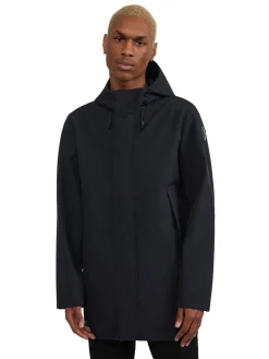 Best Sale Kaito Manteau Mi-Longueur Avec Capuchon Pour Hommes Hommes Imperméables