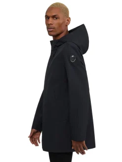 Best Sale Kaito Manteau Mi-Longueur Avec Capuchon Pour Hommes Hommes Imperméables