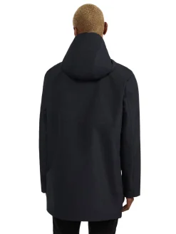 Best Sale Kaito Manteau Mi-Longueur Avec Capuchon Pour Hommes Hommes Imperméables