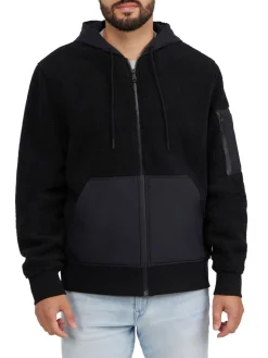 Shop Macalpine Sweat Zippe A Capuche Pour Hommes Hommes Hauts