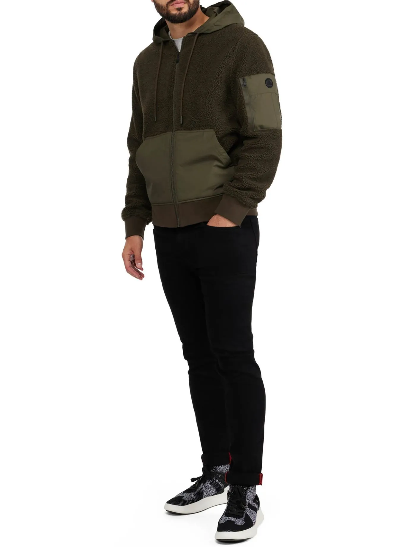 Store Macalpine Sweat Zippe A Capuche Pour Hommes Hommes Hauts