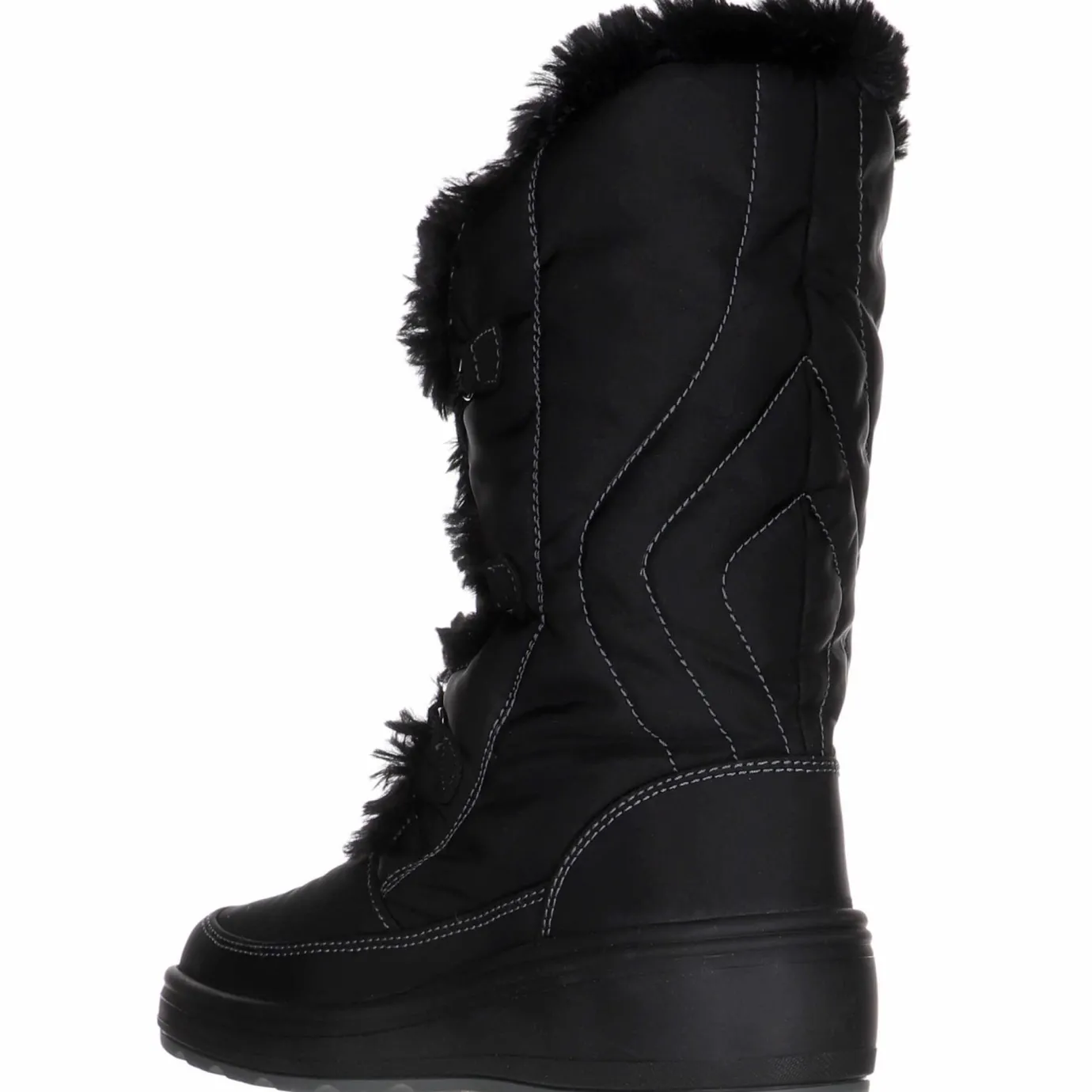 Cheap Marcie Botte A Lacets Pour Femmes Avec Crampons Amovibles Femmes Bottes D'Hiver