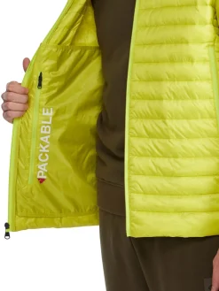 New Osprey Manteau Leger Compressible Pour Hommes Hommes Matelassés