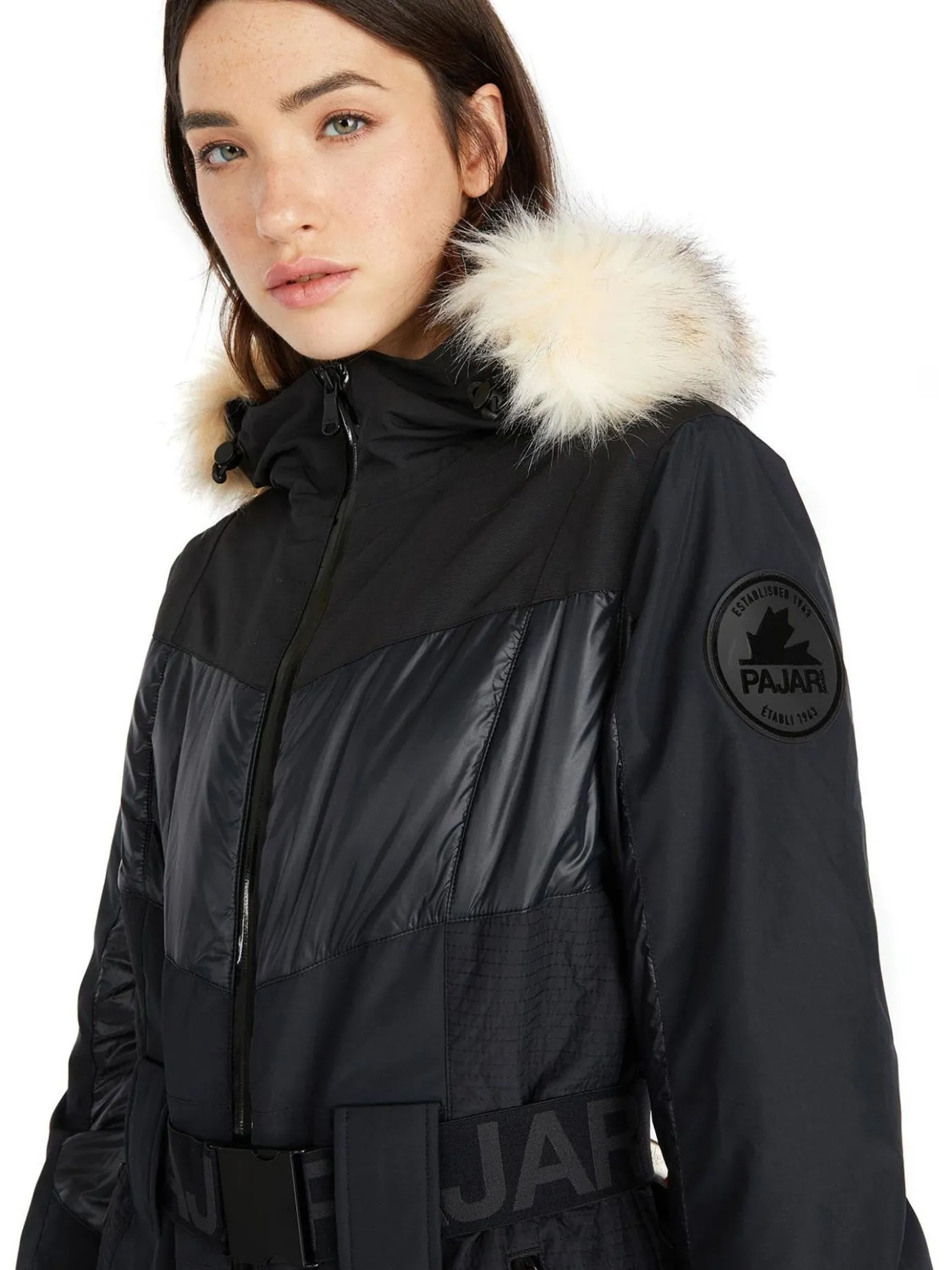 Online Pearl Salopette De Ski Pour Femmes Fausse Fourrure Femmes Ski