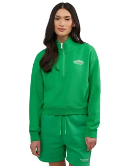 Hot Pearson Pull Coupe Essentielle Demi-Zip Pour Femmes Femmes Hauts