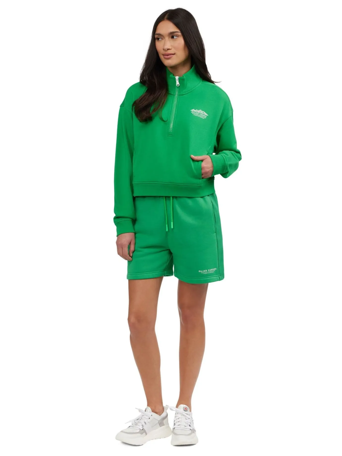 Hot Pearson Pull Coupe Essentielle Demi-Zip Pour Femmes Femmes Hauts