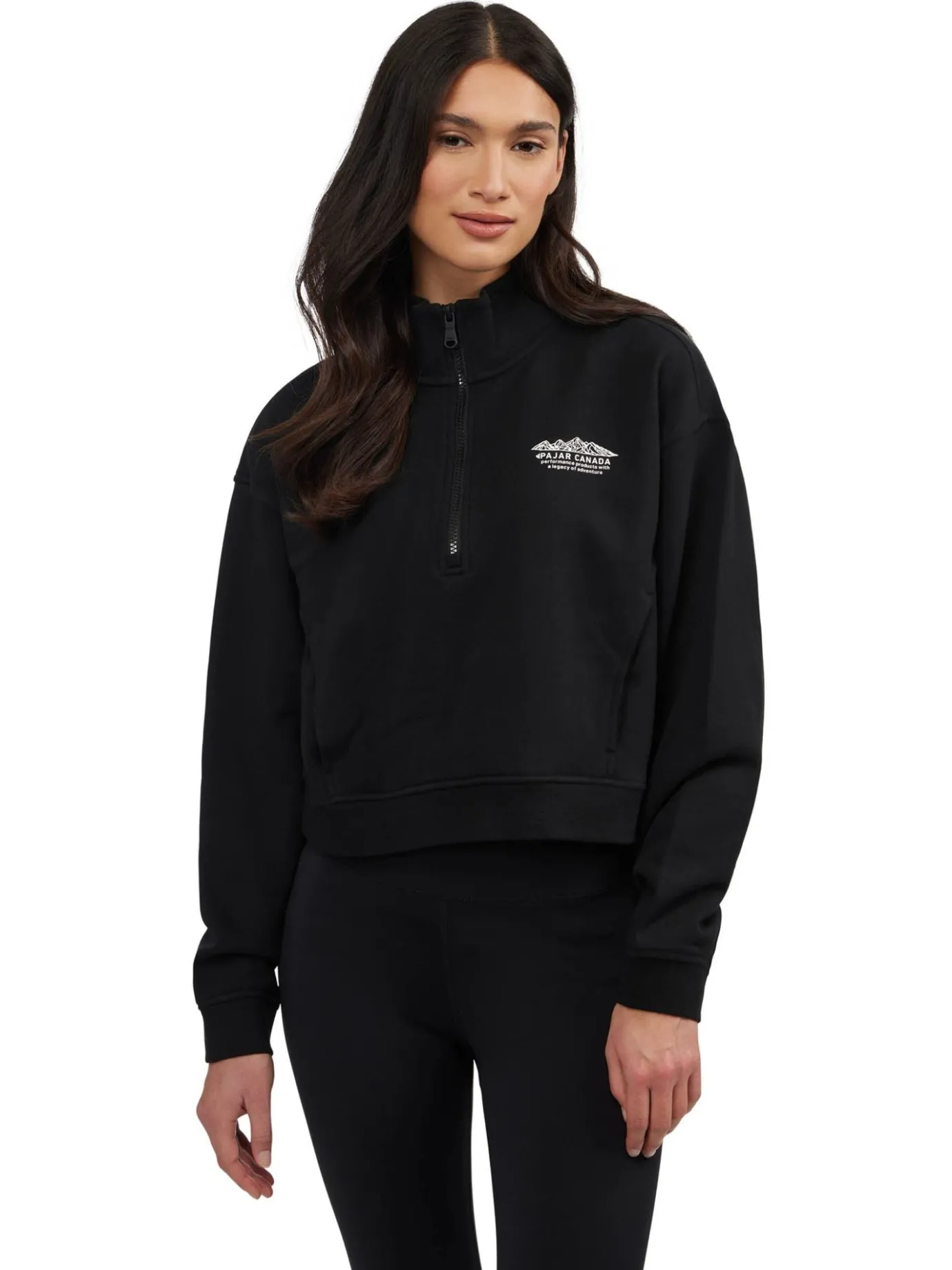 Cheap Pearson Pull Coupe Essentielle Demi-Zip Pour Femmes Femmes Hauts