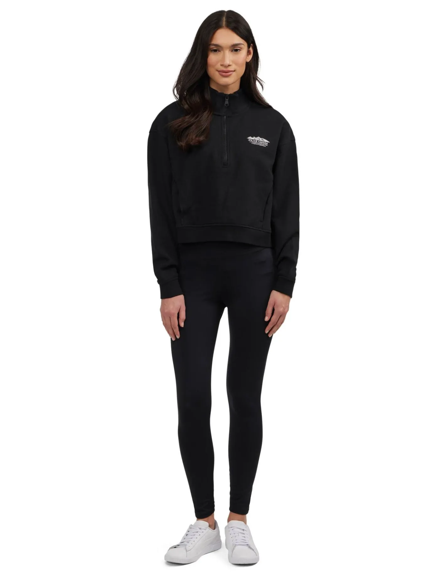 Cheap Pearson Pull Coupe Essentielle Demi-Zip Pour Femmes Femmes Hauts