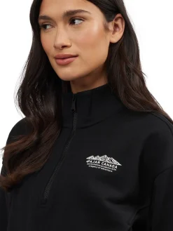 Cheap Pearson Pull Coupe Essentielle Demi-Zip Pour Femmes Femmes Hauts