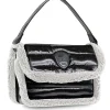 Shop Sac A Bandouliere Matelasse Avec Peau De Mouton Femmes Sacs