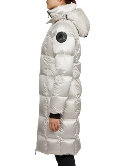 Store Solstice Matelasse Long Pour Femmes Femmes Matelassés